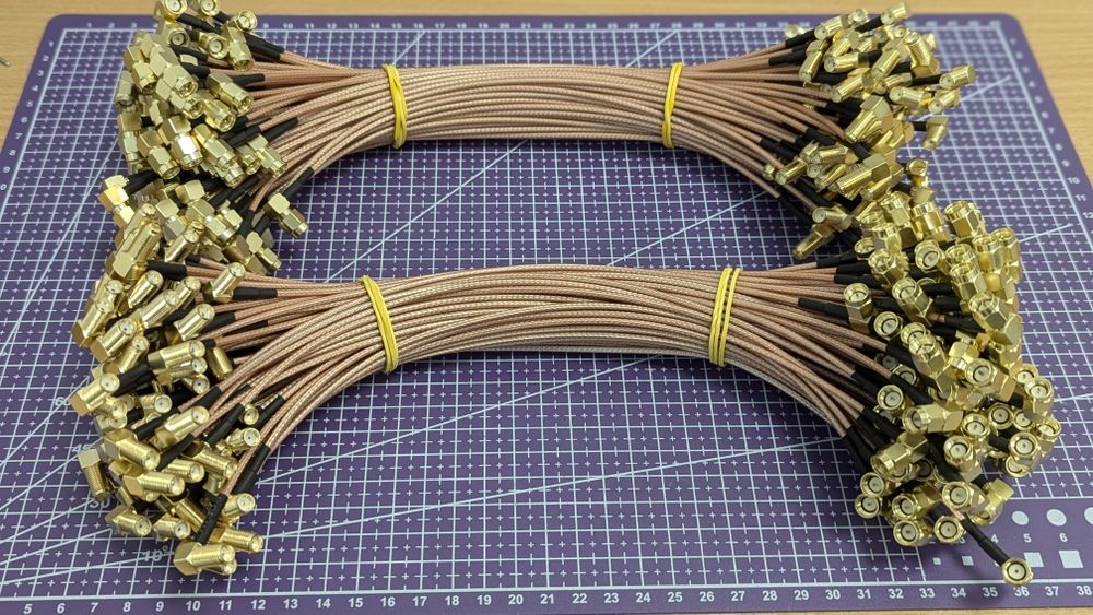 Виготовлення пігтейлів на різних роз'ємах SMA QMA N-TYPE MMCX IPEX1