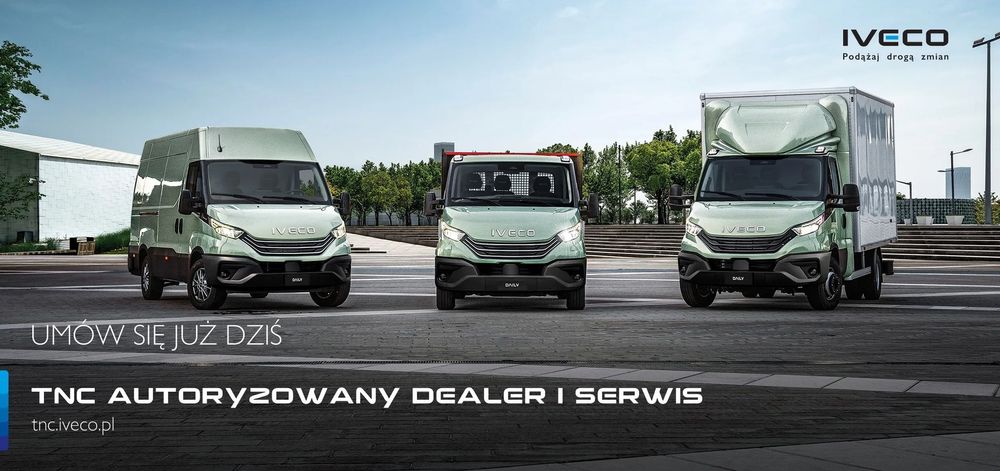Iveco Daliy 50C18HZ 3.0 180KM skrzynia otwarta 6m "dostępny od ręki"b  Autoryzowany Delaer Iveco Gdańsk