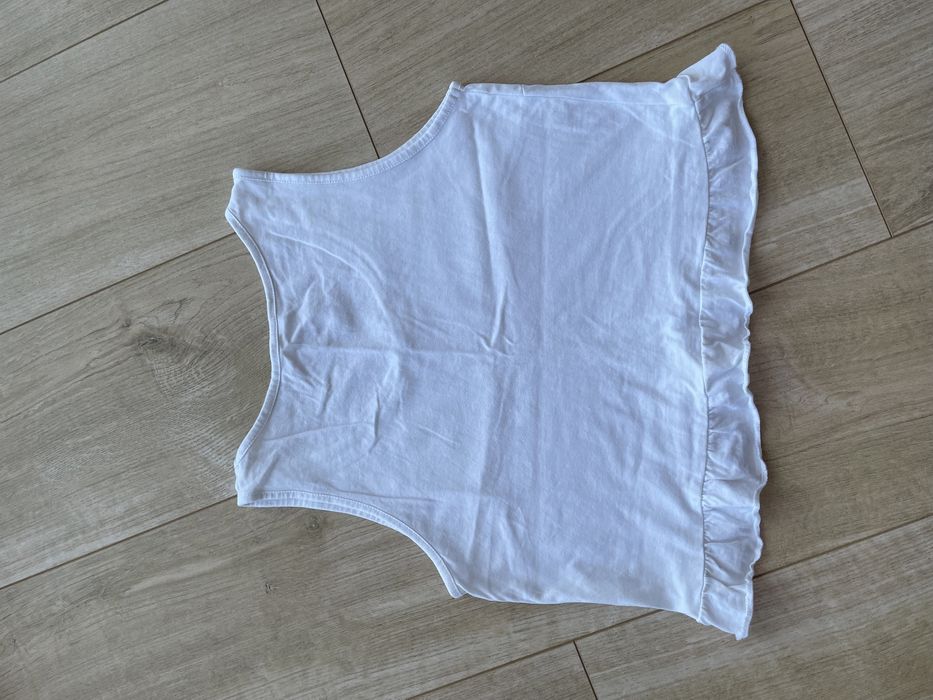 Biała bluzka top CROPP XS