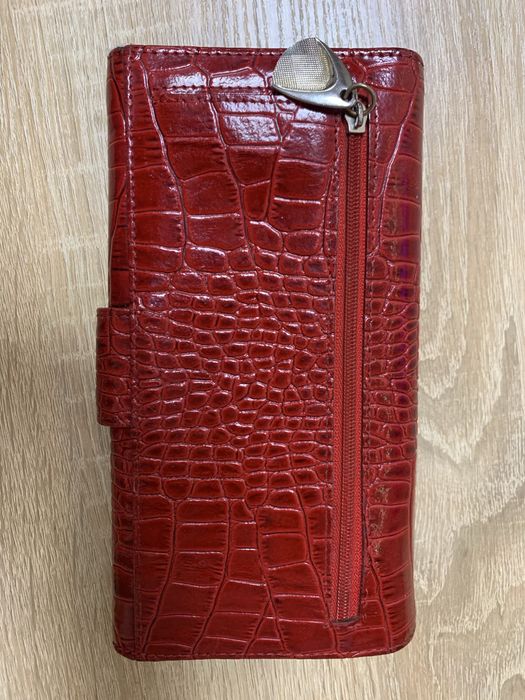 Кожаный женский кошелек