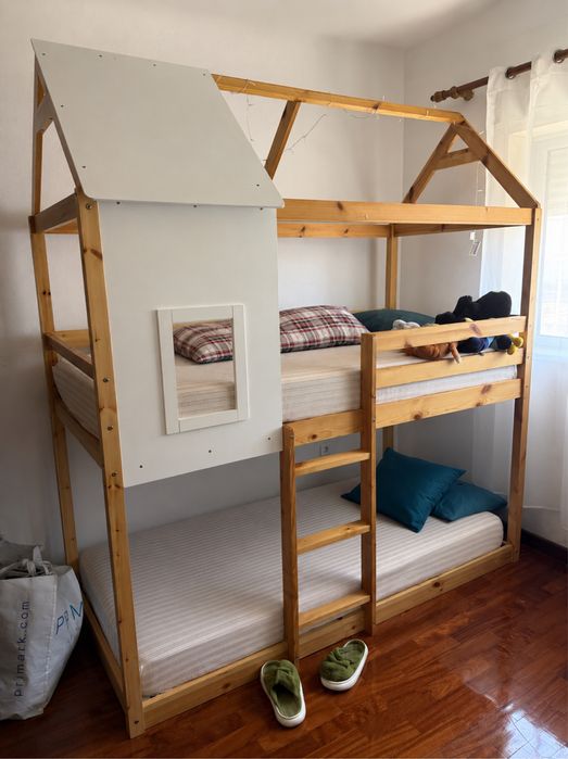 Cama Casinha Infantil com Cama Inferior