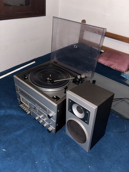 Gira Discos Antigo a funcionar