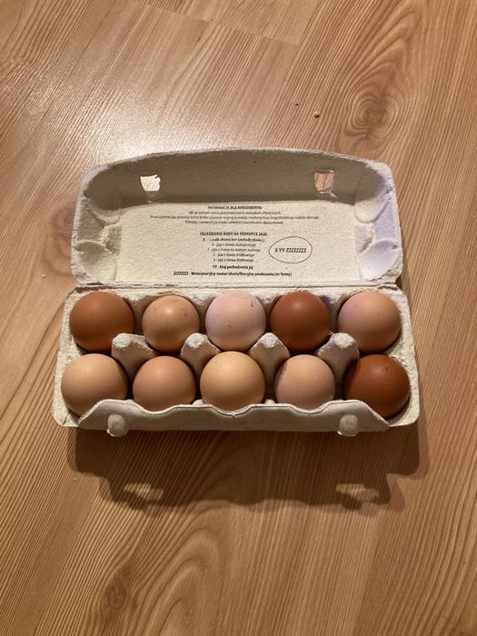 Jaja wiejskie ekologiczne