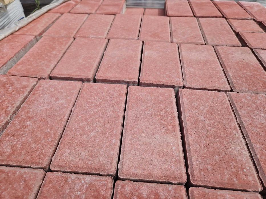 Kostka Brukowa Holland 4 cm Bordowy Prostokąt Jadar Promocja