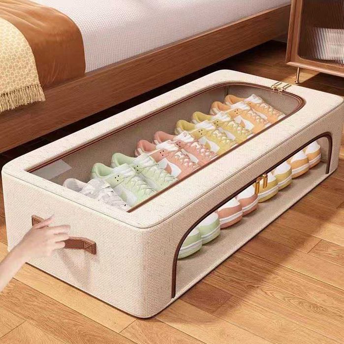 Pokrowiec organizer na buty pościel ubrania ze stelażem Premium 38L
