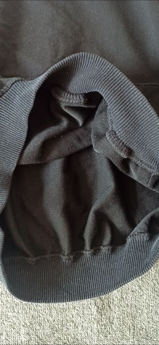 Czarna męska klasyczna bluza basic z kapturem i dużym logiem M Puma