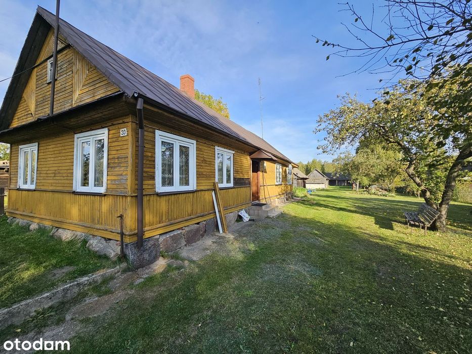 Stary Drewniany Dom Z 1 939 R. 7 791 M² Własny Las Brzozowy Osówka