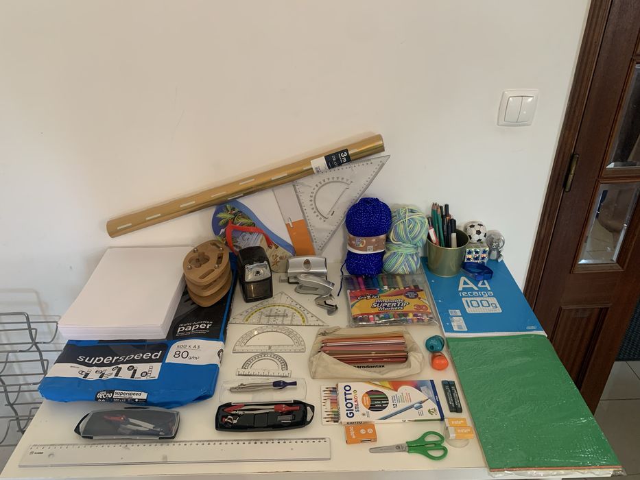 Material escolar lote