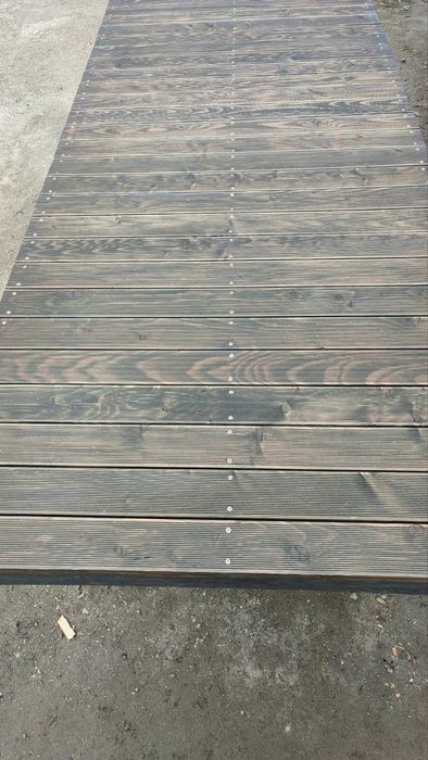 Модрина терасна та фасадна дошка, террасная доска