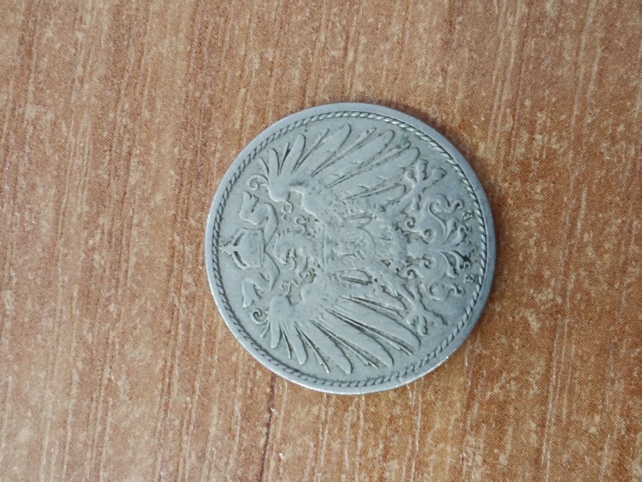 10 deutsches reich pfennig 1901 r.