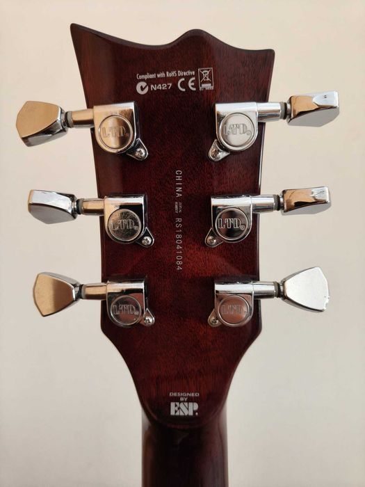 Guitarra ESP LTD EC-256 FM Dark Brown Sunburst