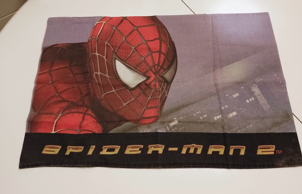 Płócienna poszewka na poduszkę Spiderman 2TM
