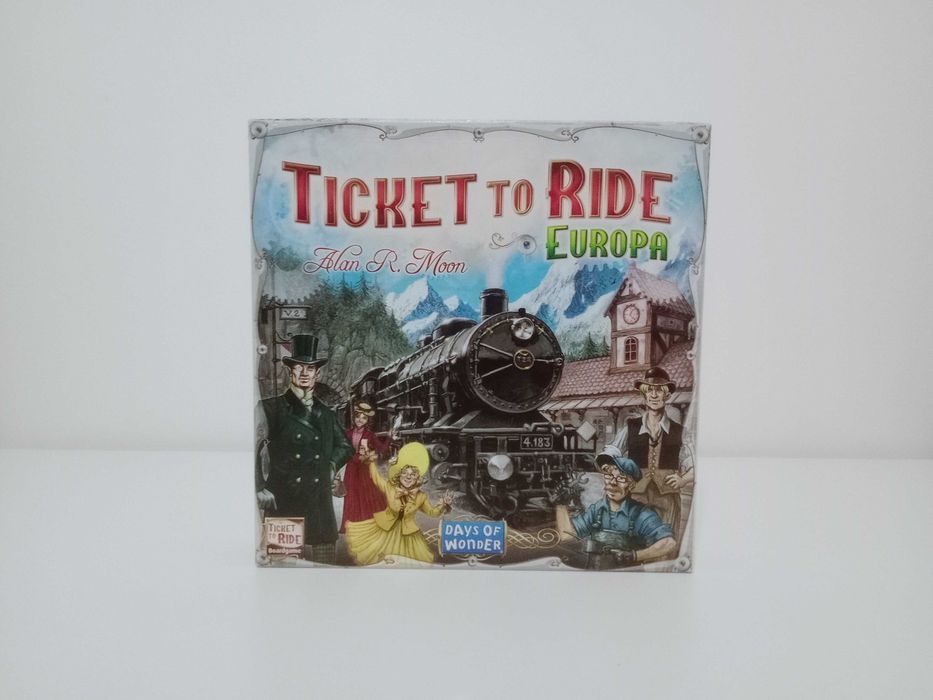 Ticket To Ride Europa - Jogo de Tabuleiro