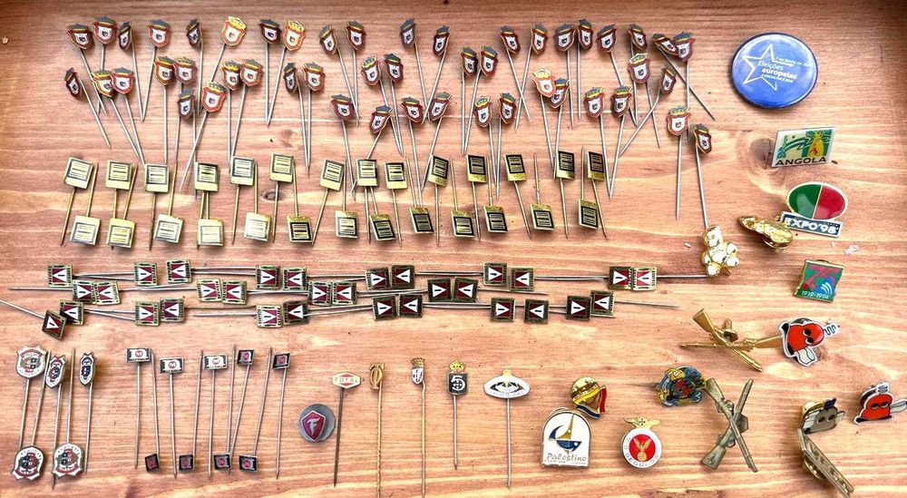 Pins de coleção, antigos e raros de lapela