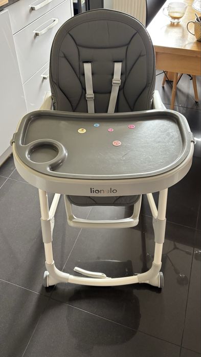 Lionelo Cora Stone Krzesełko do karmienia dziecka