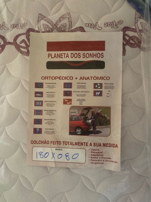 Colchão NOVO solteiro