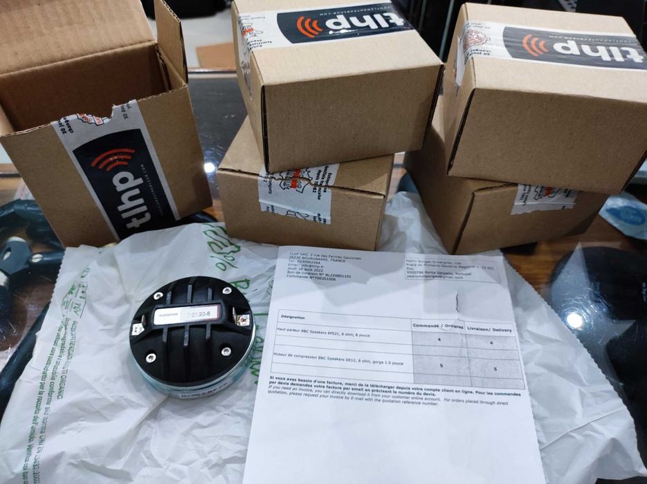 Tweeters B&C DE120-8