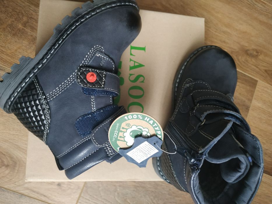 Ботінки сапоги Lasocki  27 розмір Нові теплі овчина Польща