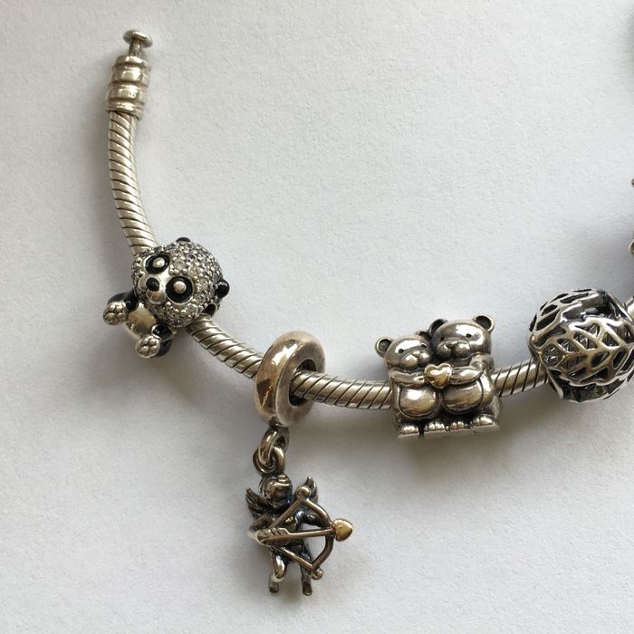 Намистини Pandora срібло, оригінал