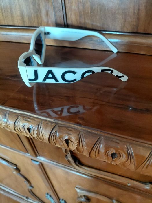 Okulary marki Mark Jacobs,kolor biały, przeciwsloneczne