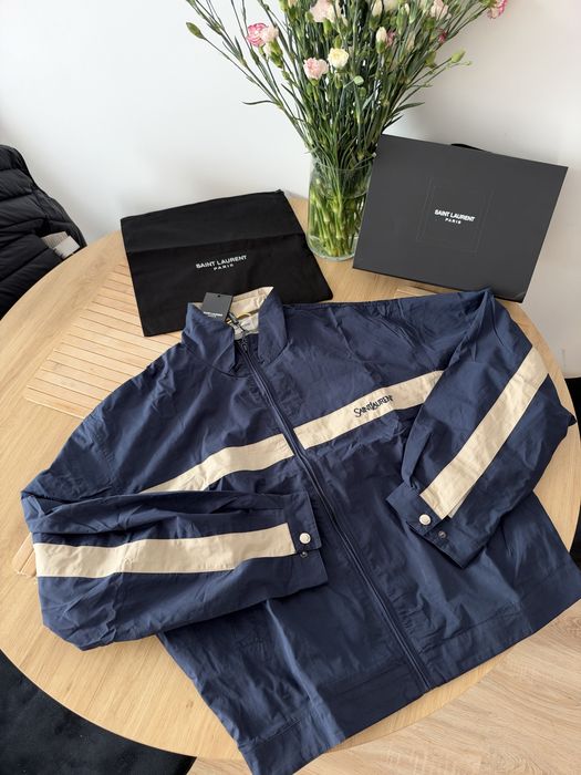 Kurtka YVES Saint Laurent Płaszcz YSL Narzutka Mastic Jacket