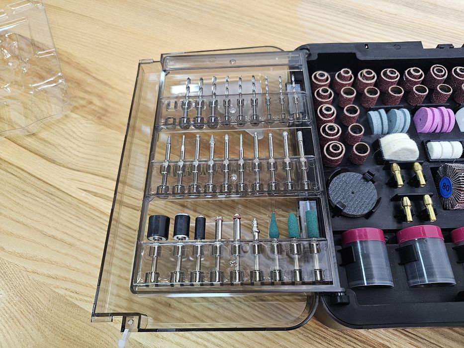 418шт Насадки для Гравера Procraft GK418 +4шт Цанги в комплекте