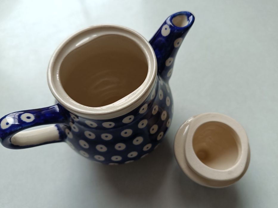 czajniczek imbryk do herbaty Bolesławiec 400 ml