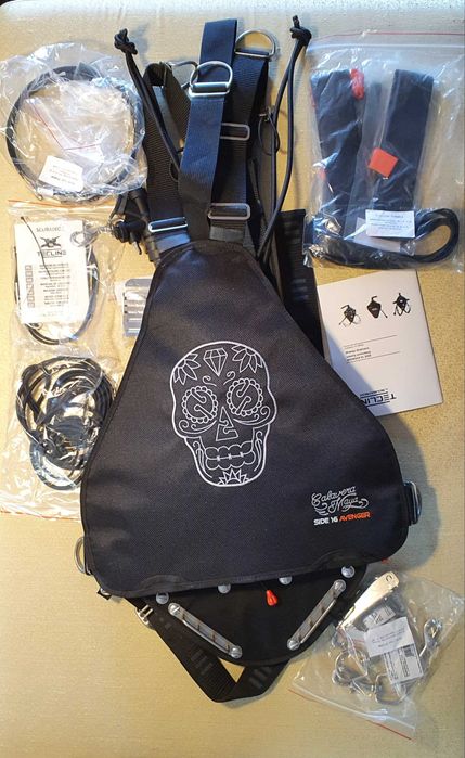 equipamento de mergulho em cavernas SIDE-MOUNT novo, NUNCA usado