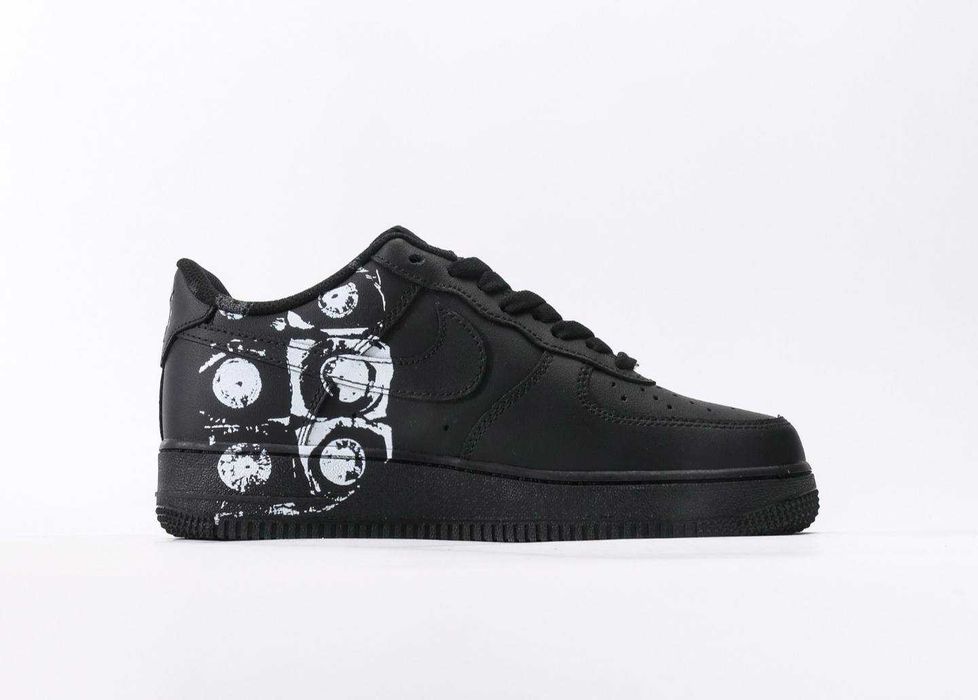 Кожаные кроссовки Nike Air Force 1 Low x Comme des Garçons Supreme
