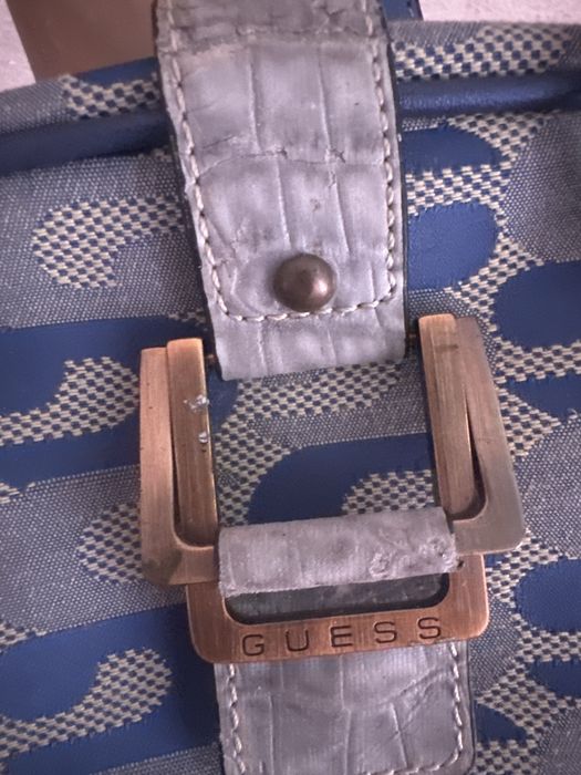 сумка guess блакитна