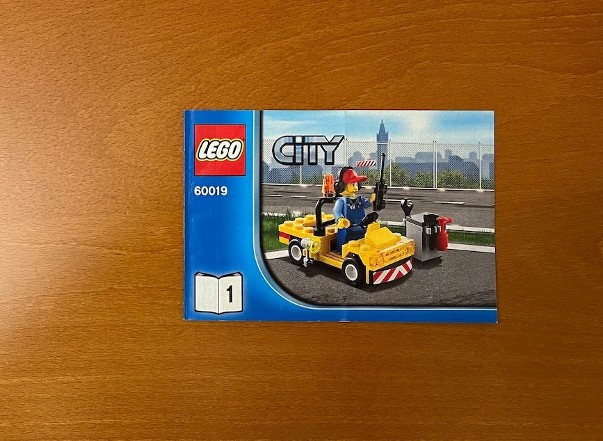 Lego City 60019 Samolot kaskaderski kompletny zestaw