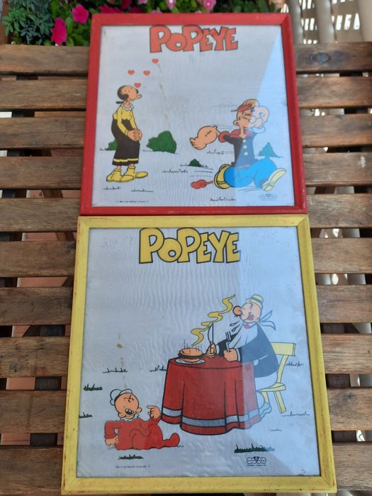 Popeye - Raras Serigrafias - Ano 1983