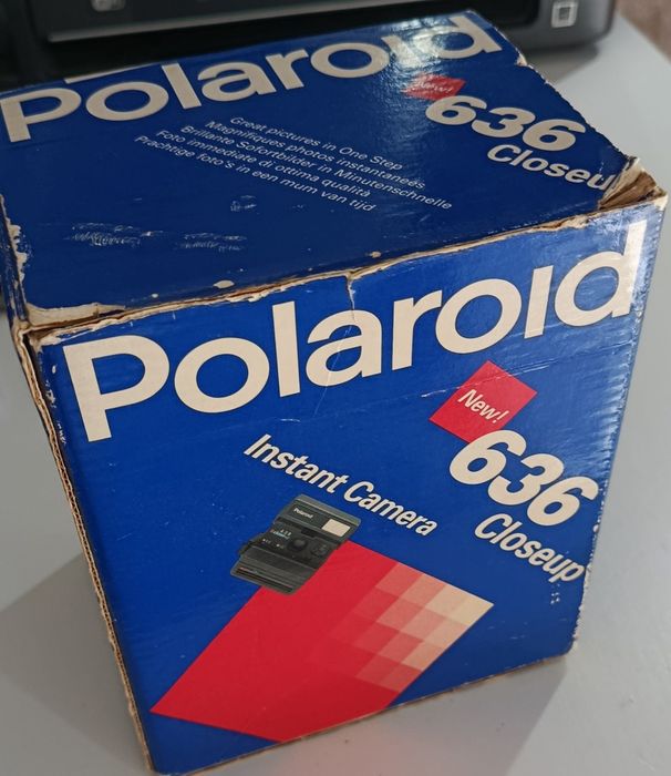 Caixa Polaroid vintage