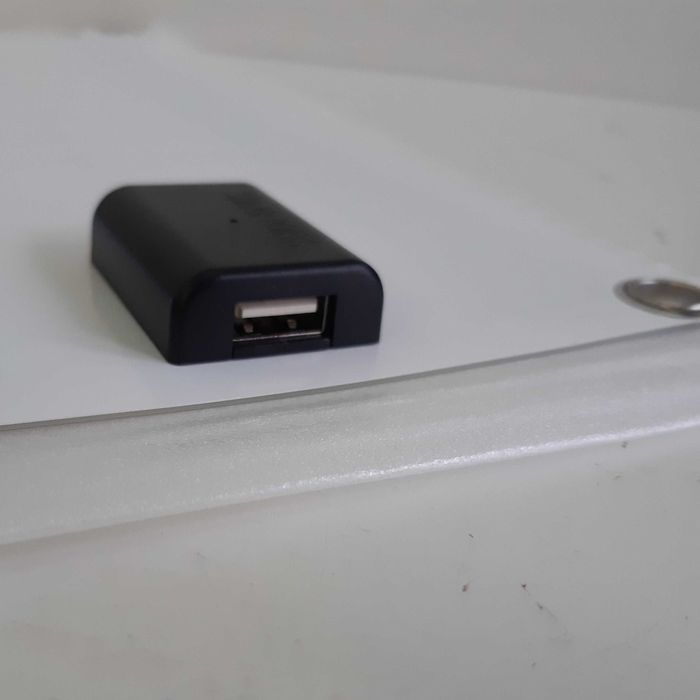 Painel Solar Portátil Novo 30x14,5cm 35W Ligação USB