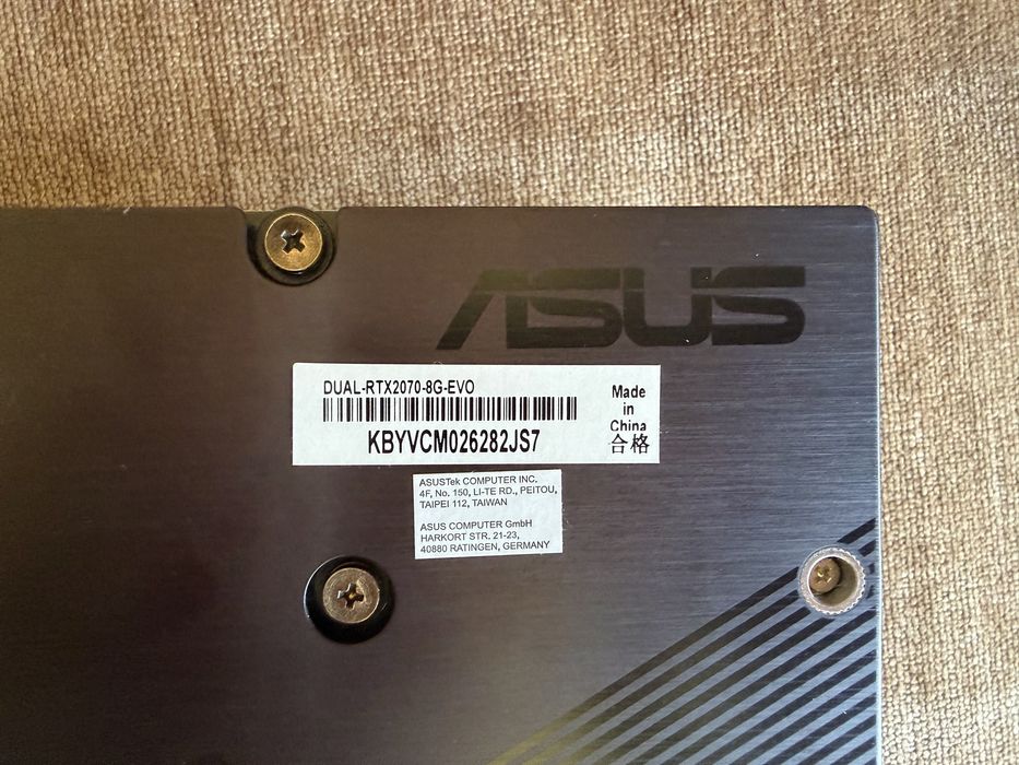 ASUS GeForce RTX 2070 8GB