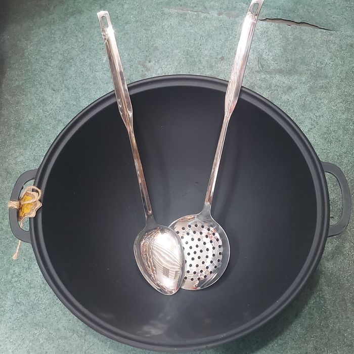 Шумовка для казана крепкая 47 см