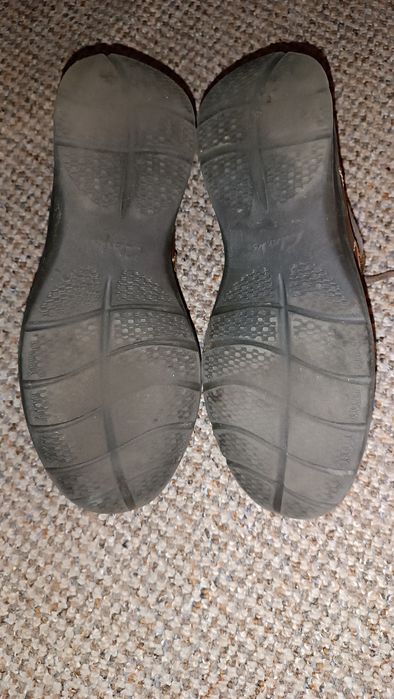 skórzane adidasy Clarks brąz UK9 r.43