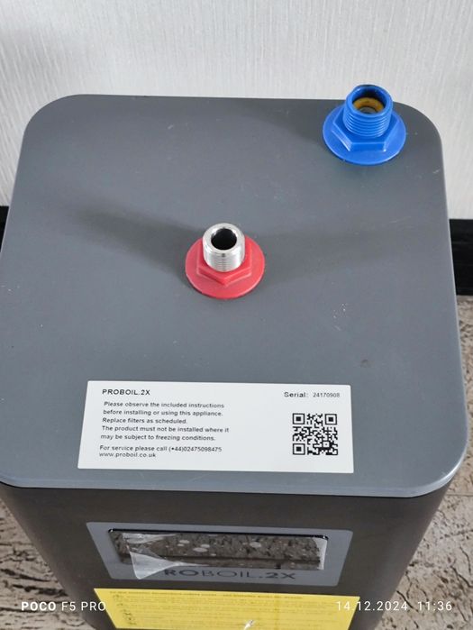 Proboil 2X міні бойлер/кухонний водонагрівач 2.1L