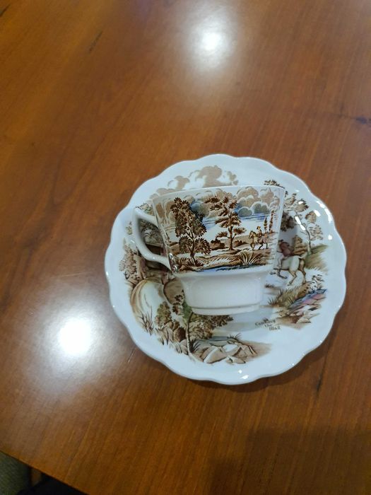 Chávena de café – ‘Coaching Days’ – Ridgway Stafforshire