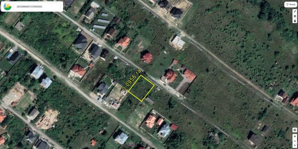 Земельна ділянка під житлову забудову, с Угринів, Калуська траса.