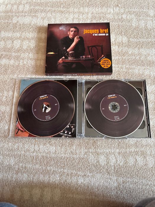 Jacques Brel - 2CD Digipack Original -Música  Francesa