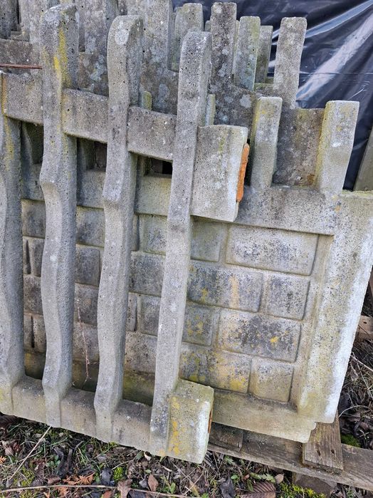 Ogrodzenie betonowe, płot betonowy, płyty betonowe
