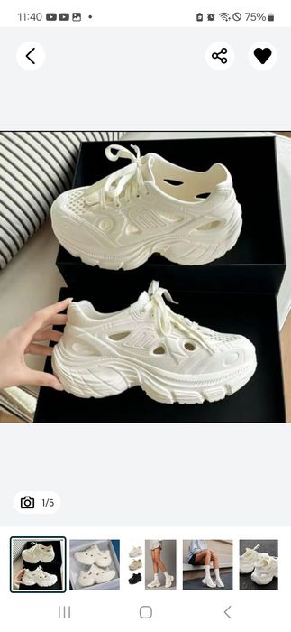 Шикарні  крокси-кросівки