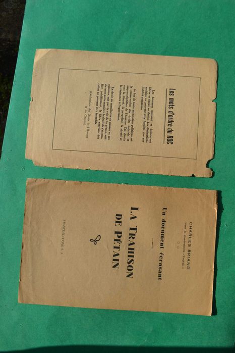 La Trahison de Pétain par Charles Briand