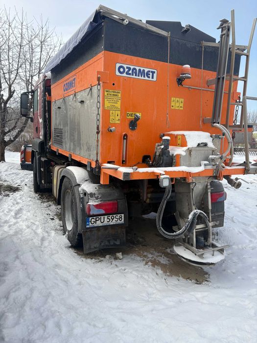 Wynajem pług śnieżny + posypywarka