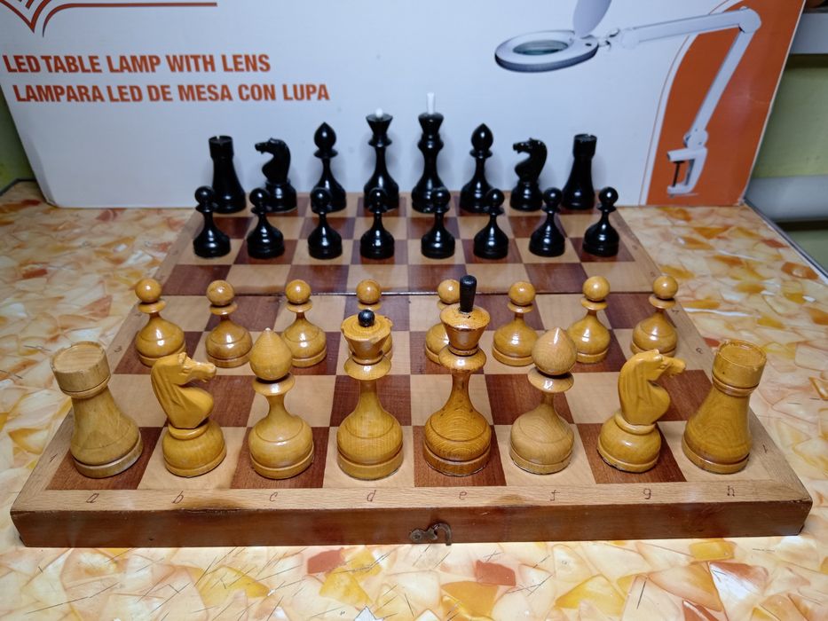 Шахмати радянські , дошка 40х40 см