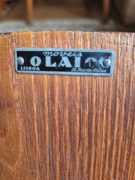 mobiliário de sala de jantar olaio – anos 60 – conjunto completo