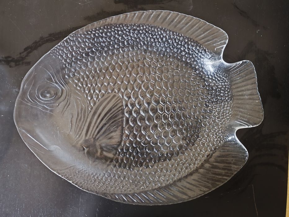 Conjunto de pratos peixe vintage