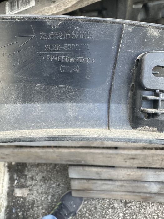 BYD Frise de tras lado esquerdo