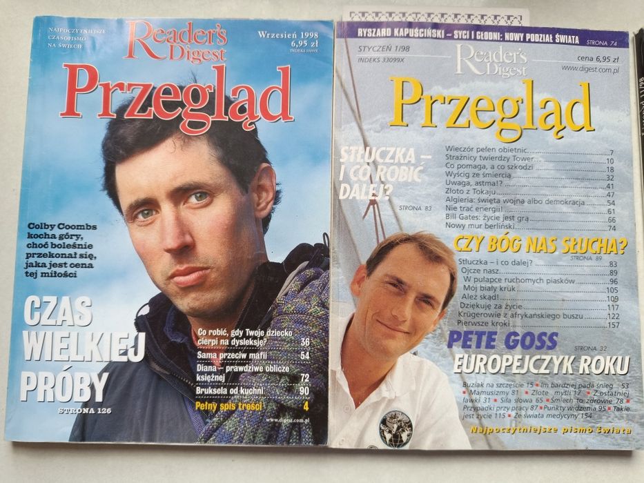 13x Przegląd Reader's Digest 1997 do 2004 Papież Jan Paweł II